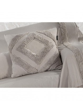 Διακοσμητική μαξιλαροθήκη HIDI Guy Laroche (45×45) Μπέζ