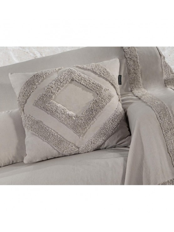 Διακοσμητική μαξιλαροθήκη HIDI Guy Laroche (45×45) Μπέζ