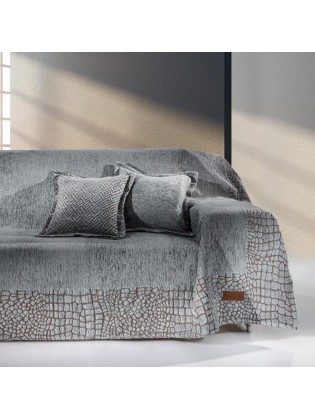 Ριχτάρι 2θέσιου Καναπέ Envy Γκρί 170x250 Guy Laroche