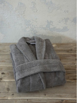 Μπουρνούζι Asana - Γκρί X-Large