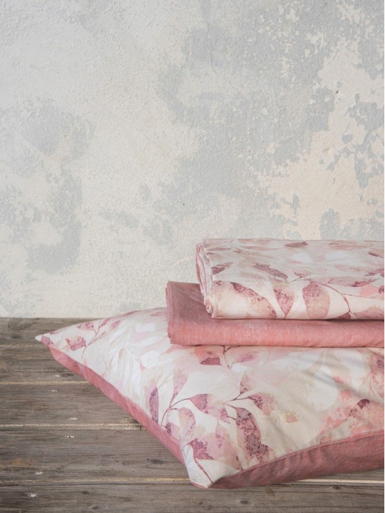 Intrigue Ρόζ Σετ Σεντόνια 240Χ260