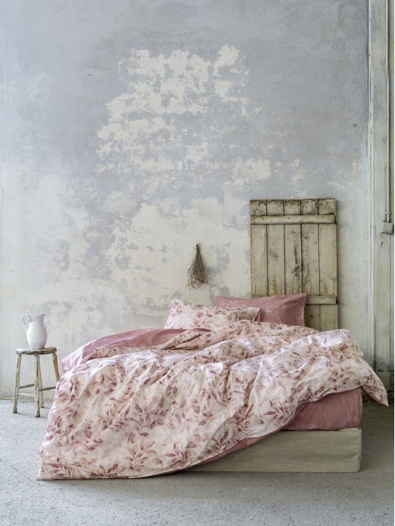 Intrigue Ρόζ Σετ Σεντόνια 240Χ260