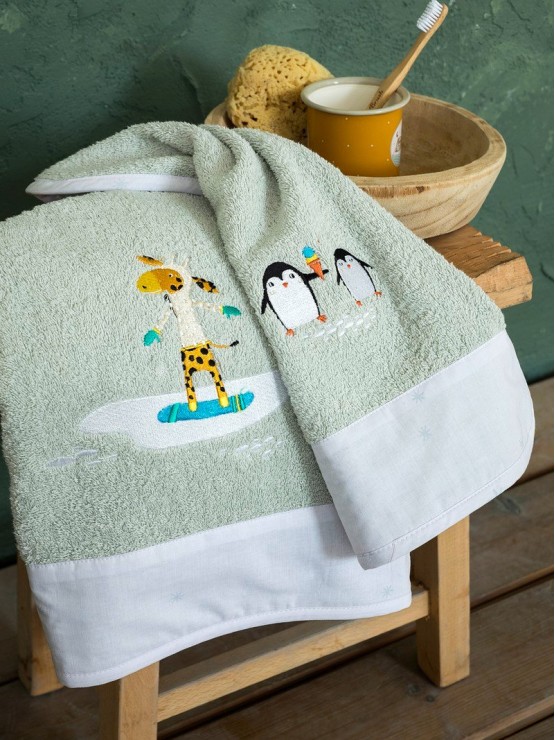 Σετ Πετσέτες Frosty  30Χ50+70Χ140